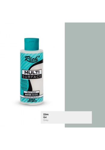 RICH MULTİ AKRİLİK BOYA 2244 GRİ 120 cc