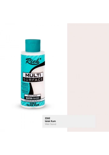 RICH MULTİ AKRİLİK BOYA 2262 ISLAK KUM 120 cc