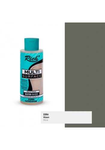 RICH MULTİ AKRİLİK BOYA 2286 VİZON 120 cc