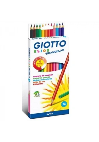 GİOTTO 275800 ELİOS KURU BOYA 12 RENK KARTON KUTU