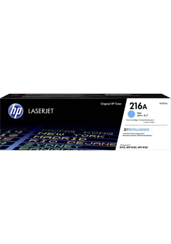 HP W2411A 216A MAVİ TONER 850 SAYFA (M182N)