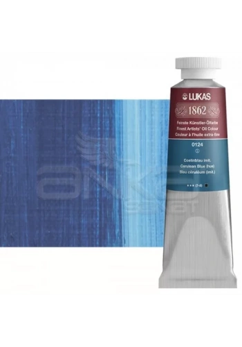 Lukas 1862 37ml Yağlı Boya Seri:1 No:0124 Cerulean Mavi