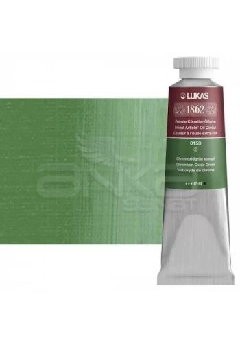 Lukas 1862 37ml Yağlı Boya Seri:2 No:0153 Chromoxid Yeşil-Cansız