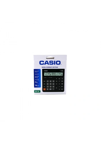 CASIO DH-16 WE HESAP MAKİNESİ 16 HANE