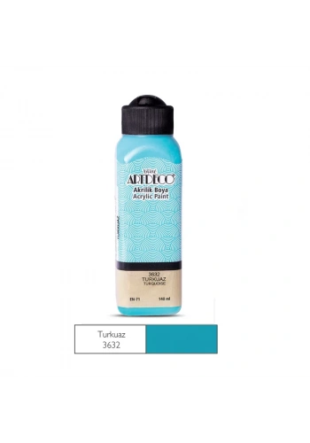 ARTDECO 70R AKRİLİK BOYA 3632 TURKUAZ 140ml