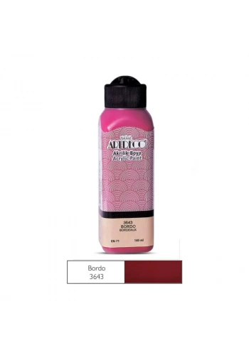 ARTDECO 70R AKRİLİK BOYA 3643 BORDO 140ml
