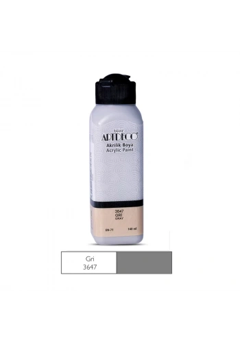 ARTDECO 70R AKRİLİK BOYA 3647 GRİ 140ml