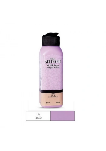 ARTDECO 70R AKRİLİK BOYA 3660 LİLA 140ml