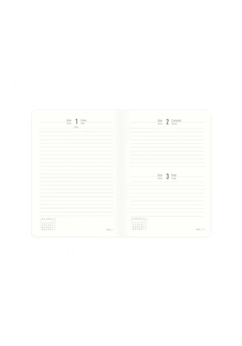 2024 AJANDA KESKİN 832900 GÜNLÜK AJANDA 14x20 TERMO DERİ TABA