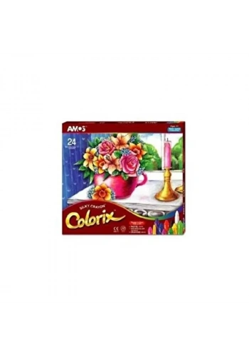 AMOS CRX5PC COLORİX 3İN1 PASTEL BOYA 24 RENK