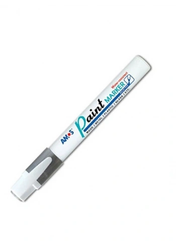 AMOS PAİNT MARKÖR GÜMÜŞ (PM12D-SI)