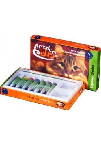 ARTDECO KİDS ARTS YAĞLI BOYA SETİ 7 RENK (S-310-S1)