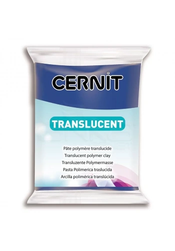 Cernit Translucent (Transparan) Polimer Kil 56g 275 Sapphire