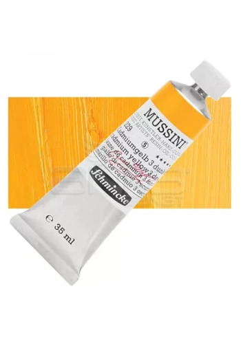 Mussini 35ml Yağlı Boya Seri:5 No:229 Cadmium Yellow 3 Deep