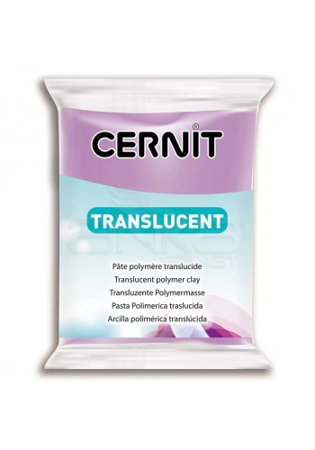 Cernit Translucent (Transparan) Polimer Kil 56g 900 Violet