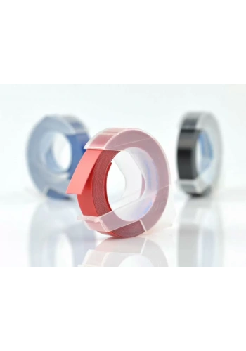 DYMO Kabartma Şerit 3 lü Avantajlı Paket (9mm x 3mt)