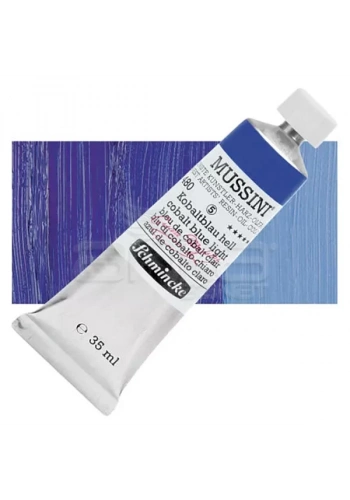 Mussini 35ml Yağlı Boya Seri:5 No:480 Cobalt Blue Light