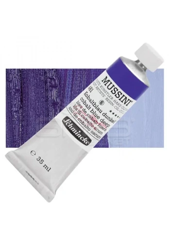 Mussini 35ml Yağlı Boya Seri:6 No:481 Cobalt Blue Deep