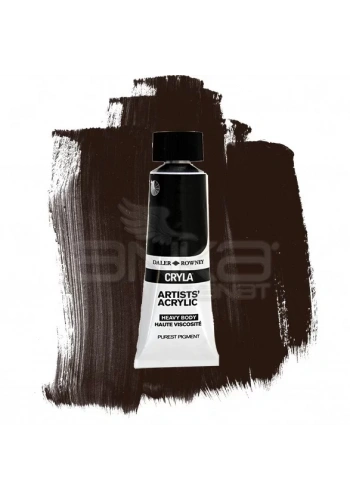Daler Rowney Cryla Artist Akrilik Boya 75ml 035 Carbon Black Seri A