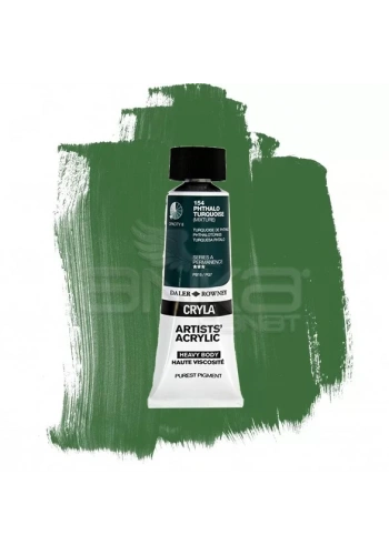 Daler Rowney Cryla Artist Akrilik Boya 75ml 154 Phthalo Turquoise Seri A