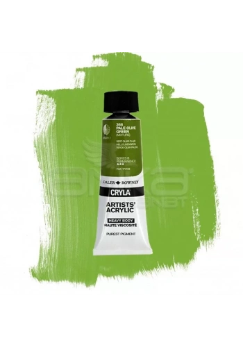 Daler Rowney Cryla Artist Akrilik Boya 75ml 368 Pale Olive Green Seri B