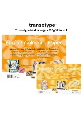 Transotype Marker Kağıdı 250g 10 Yaprak