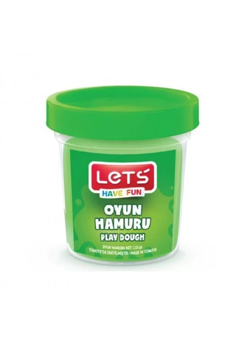 LETS OYUN HAMURU YEŞİL 115 gr L8440-4
