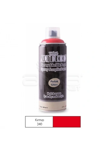 Artdeco Akrilik Sprey Boya 400ml 340 Kırmızı