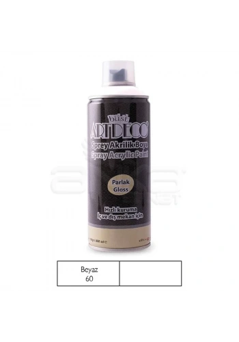 Artdeco Akrilik Sprey Boya 400ml 60 Beyaz