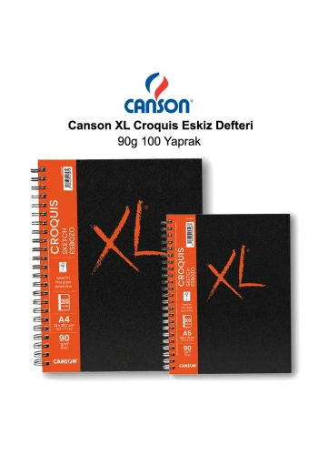 Canson XL Croquis Eskiz Defteri 90g 100 Yaprak