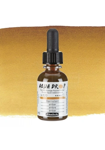Schmincke Aqua Drop Sıvı Sulu Boya 30ml 620 Amber