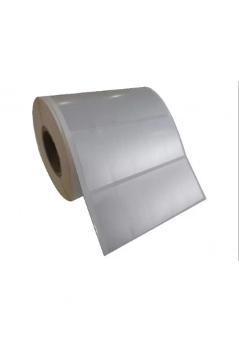 5000li Sarım 5li Silver Mat Barkod Etiketi 40 x 20