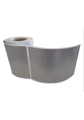 200lü Sarım Tekli Silver Mat Barkod Etiketi 150 x 100