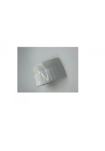 1250 Sarım Kuyumcu Etiketi Kuyruğu Şeffaf ( İthal ) 10 x 72 mm Yeşil