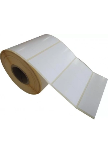 KUŞE BARKOD ETİKETİ 50X25 4´LÜ 4000´ Lİ