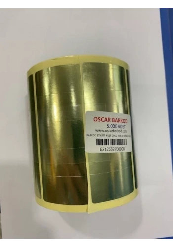 40 X 20 5 Lİ 5000 LİK RULO GOLD KUŞE