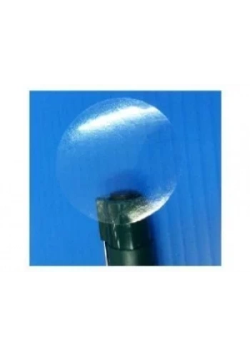 20 MM PVC ŞEFFAF YUVARLAK ETİKET 3000 SARIM