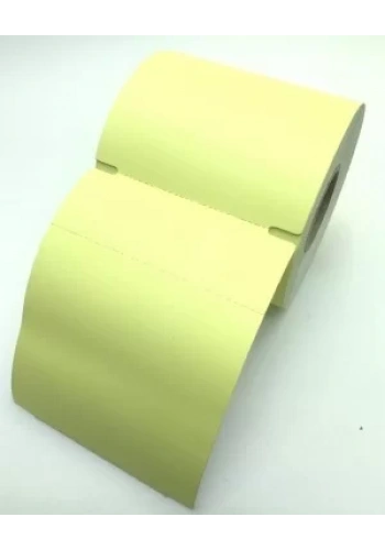 TERMAL KARTON RAF ETİKETİ SARI 135X100 300 LÜ