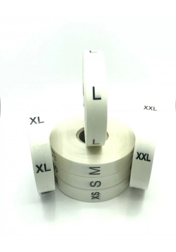 ŞEFFAF UZUN BEDEN ETİKETİ S BEDEN 500 LÜ