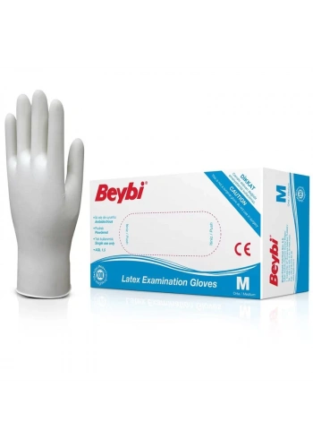 Beybi Muayene Eldiveni Pudralı 100lü