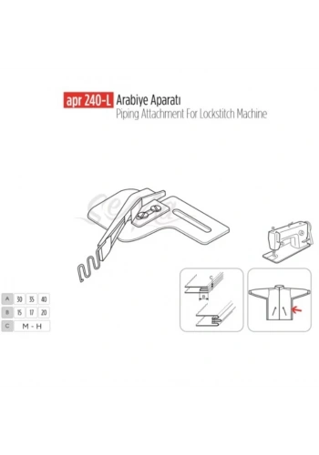 Arabiye Aparatı 20X10 Mm