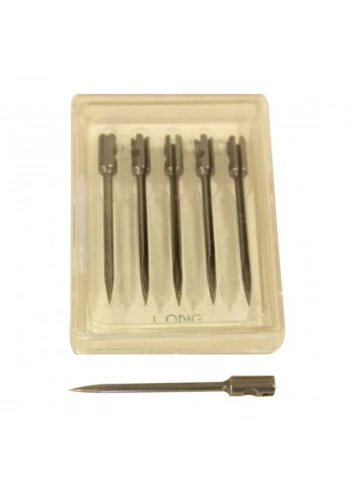 Saip Kılçık Tabancası Ekstra Uzun Metal İğne 5cm / SP-104.008 5 Adet
