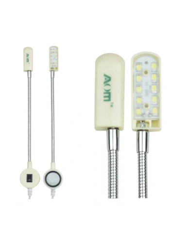 Aom Dikiş Makinesi Ledli Lamba (Beyaz) / Aom-10A