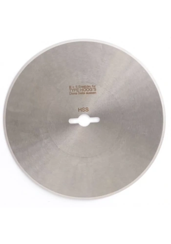 B+S Yuvarlak Kesim Motor Yüksek Karbonlu Bıçak / Ho-X-130 Hoogs H