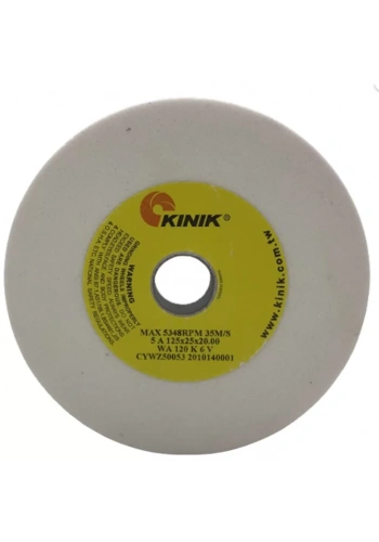 Kınık Hızar Makinesi Içi Çukur Bileme(Zımpara) Taşı 125X25X20-70X