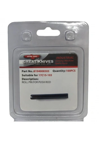 Golden Eagle Dik Kumaş Kesim Motoru Disk Ayırıcı Mil Pimi / 17C15
