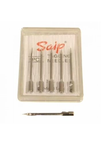 Saip Metal Standart Uzun 4 cm Kılçık İğnesi (5 li Kutu)