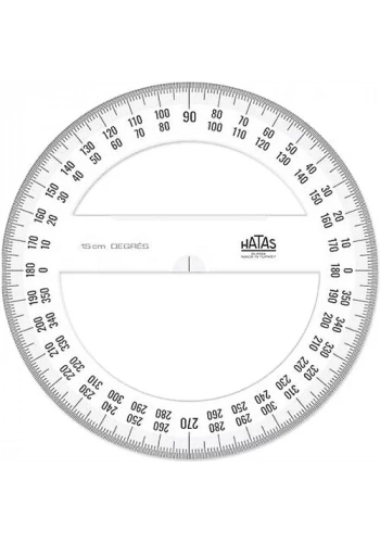 HATAS 0920 MİNKALE TAM DAİRE 360° 15 CM.