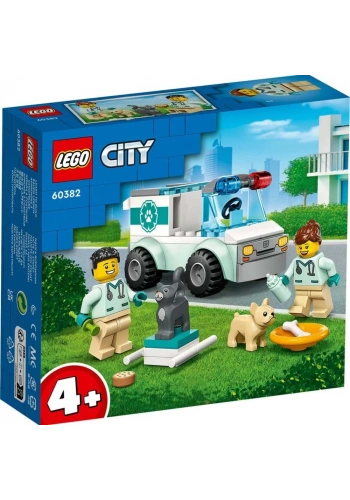 Lego City Veteriner Kurtarma Aracı   60382
