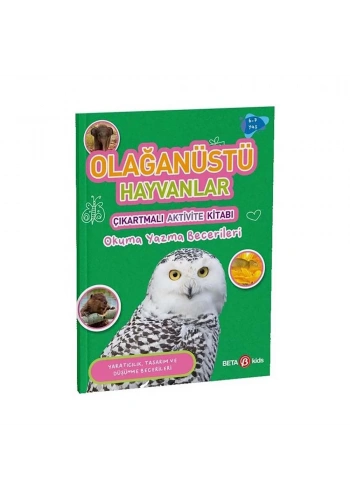 Olağanüstü Hayvanlar Çıkartmalı Aktivite Kitabı